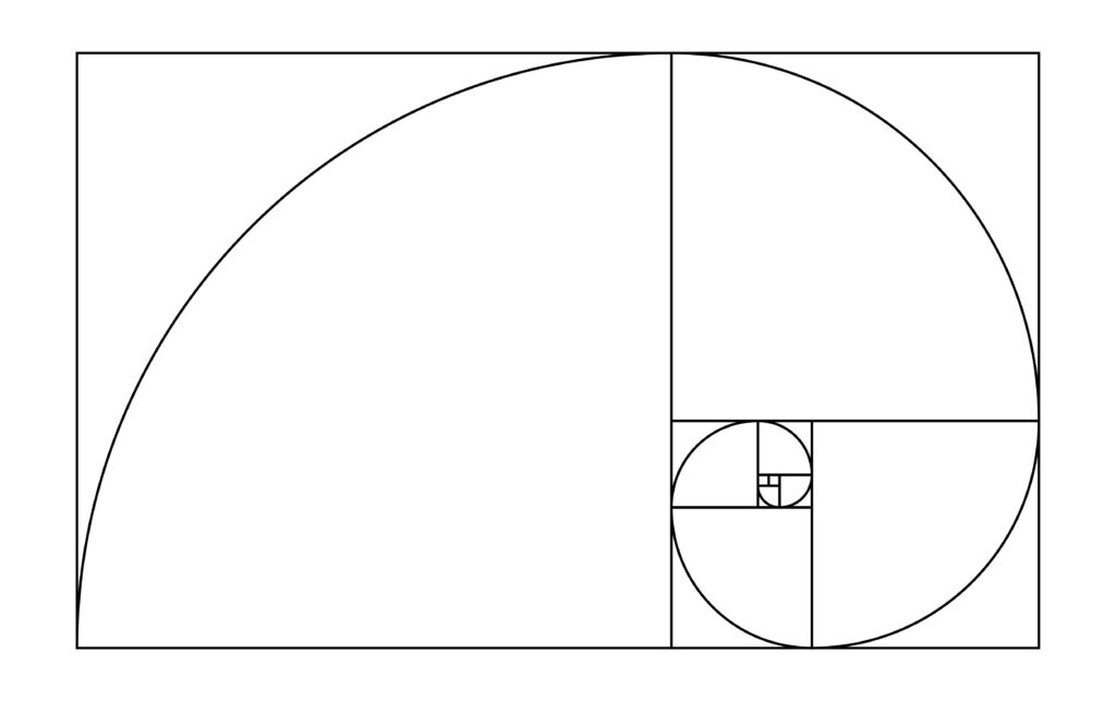 黄金比の構図の画像